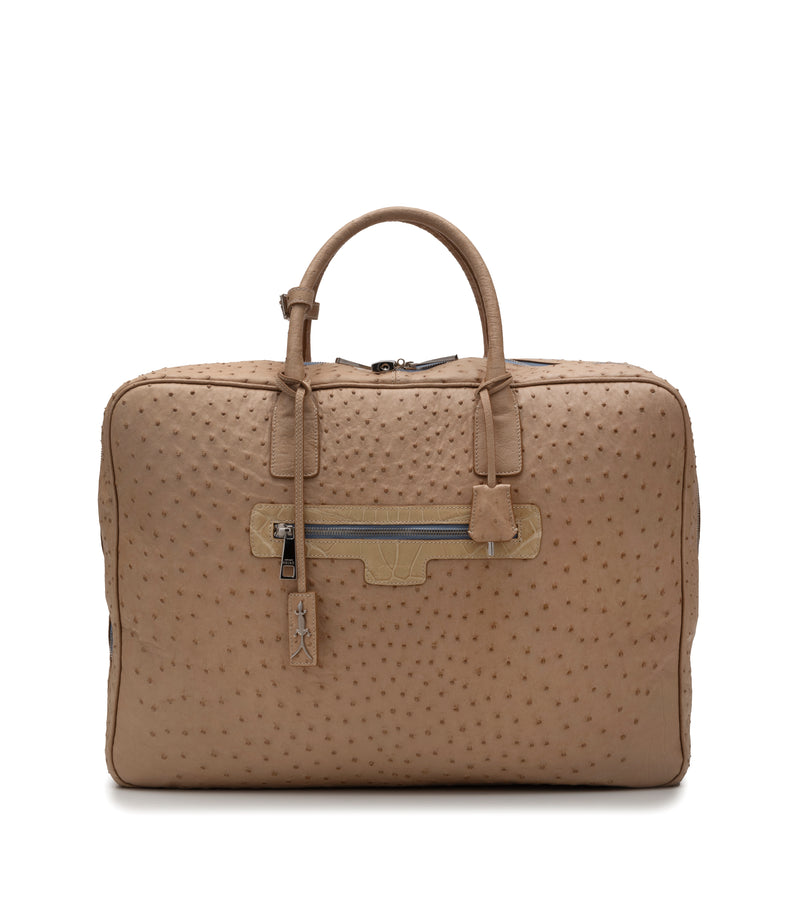 Shirò - Alberto Travel Bag - Cognac