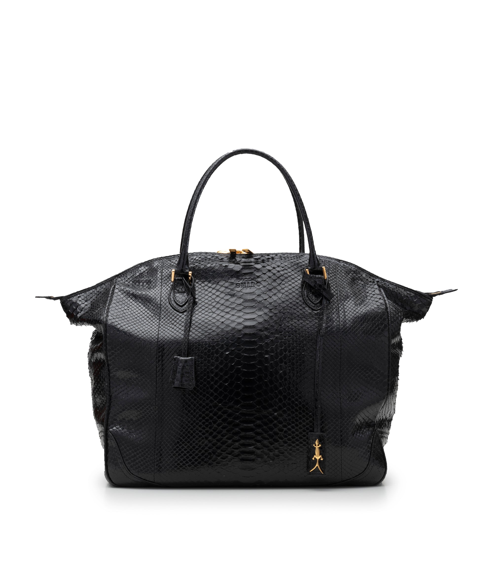 Shirò - Shopper Bag - Black Python