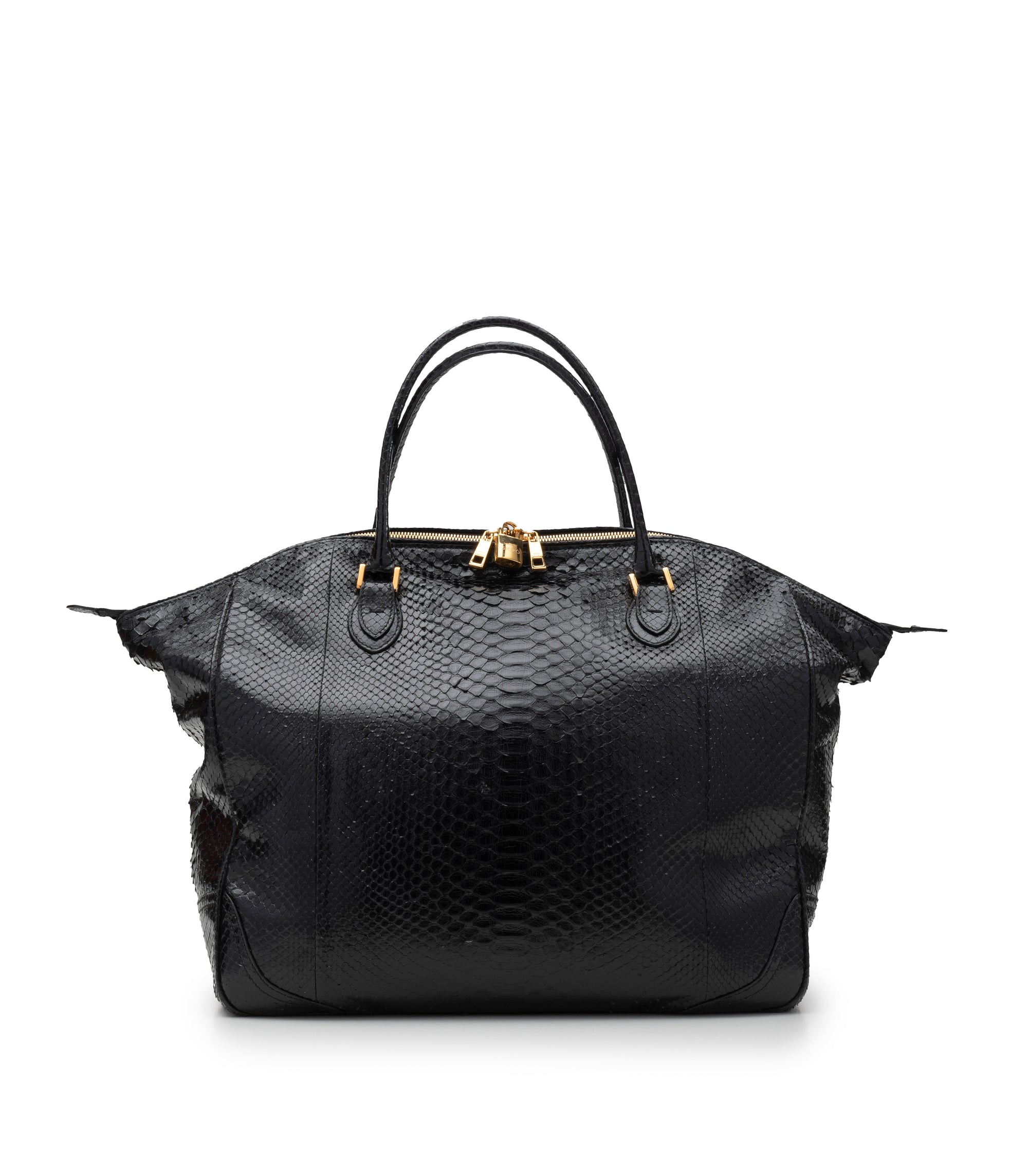 Shirò - Shopper Bag - Black Python