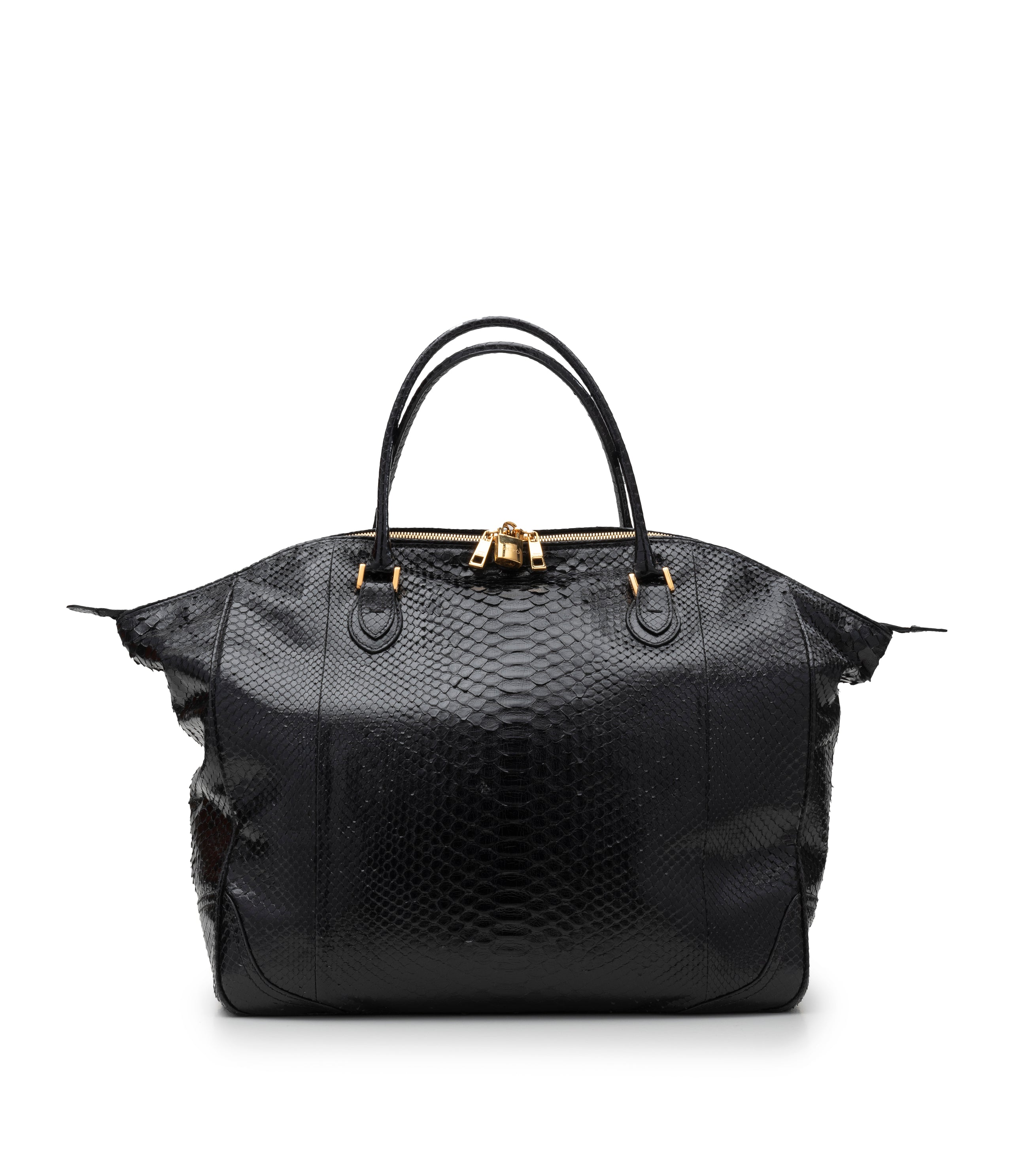 Shirò - Shopper Bag - Black Python