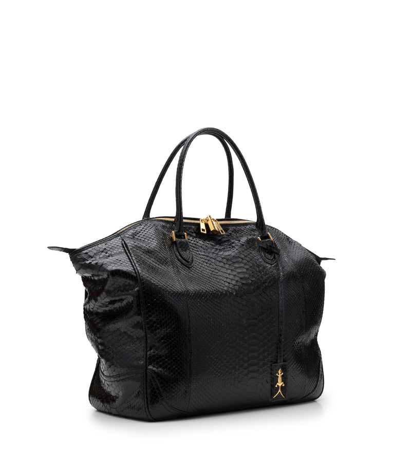 Shirò - Shopper Bag - Black Python