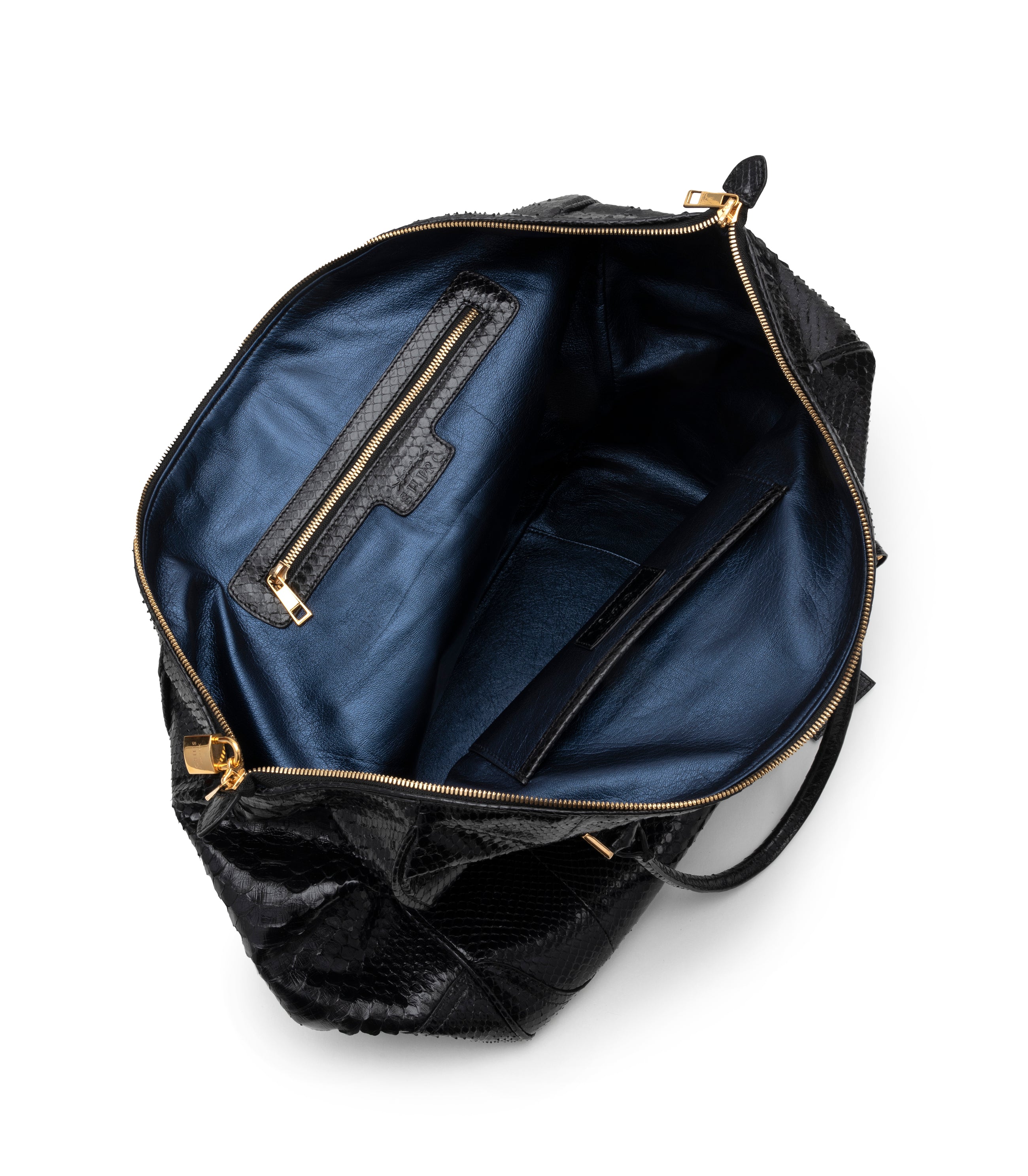 Shirò - Shopper Bag - Black Python