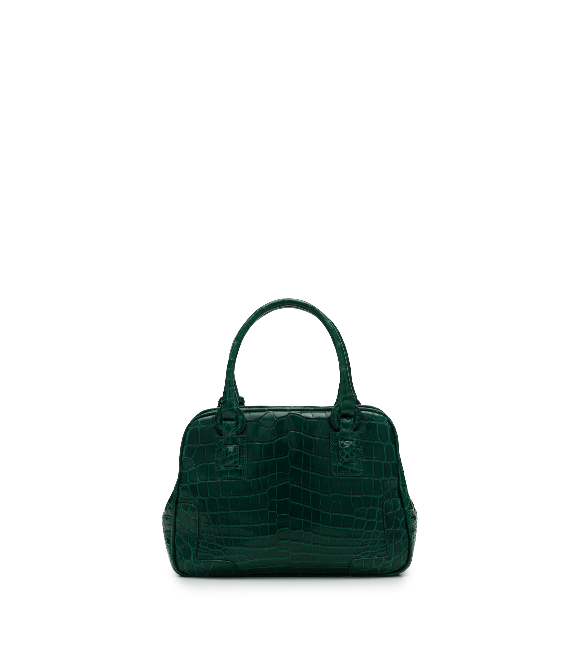 Shirò - Retro Handbag - Emerald Green