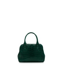 Shirò - Retro Handbag - Emerald Green