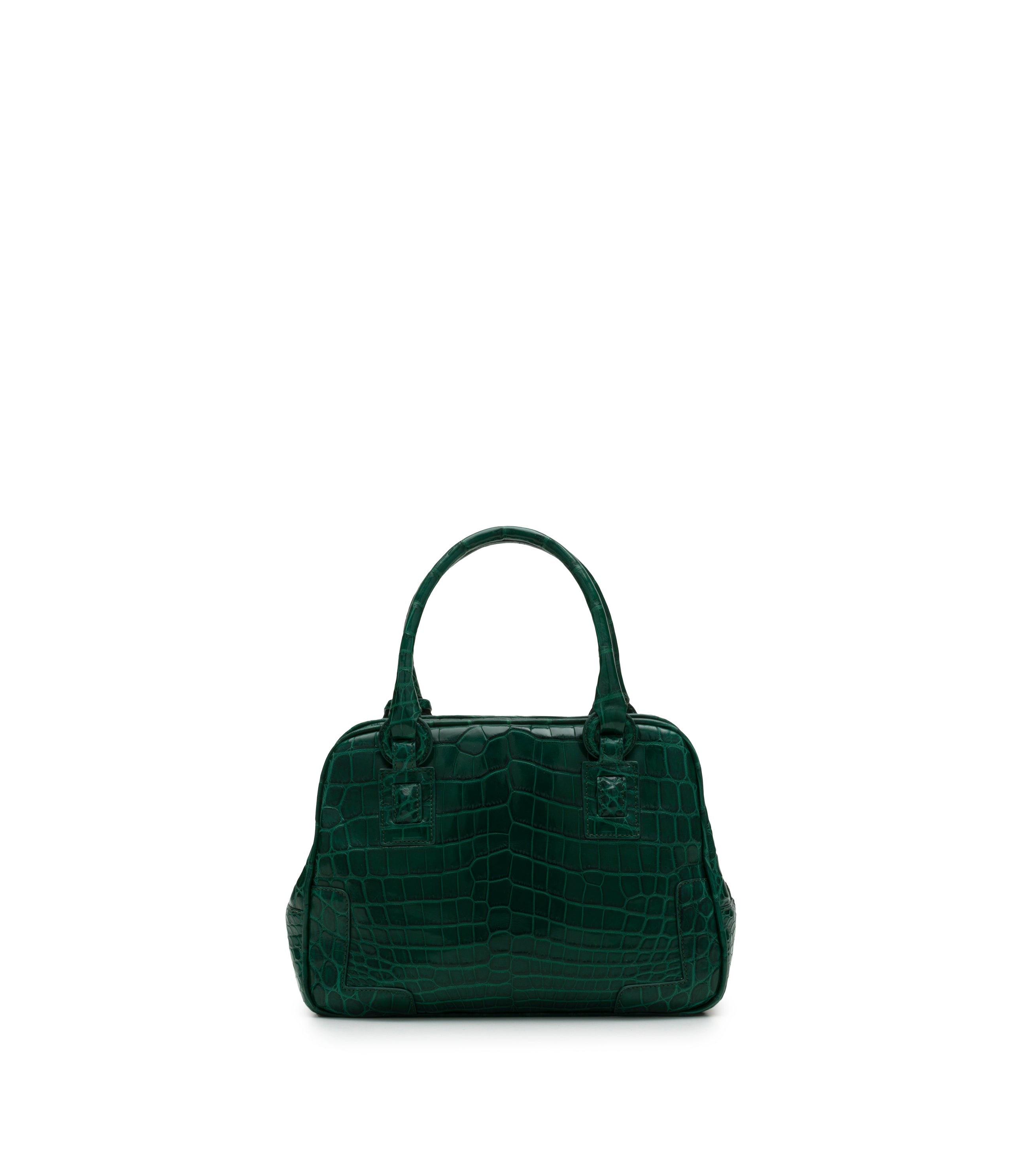 Shirò - Retro Handbag - Emerald Green
