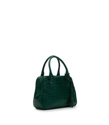 Shirò - Retro Handbag - Emerald Green