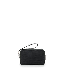 Shirò - Zareh Crocodile Pochette - Black