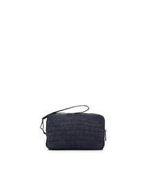 Shirò - Zareh Crocodile Pochette - Blue
