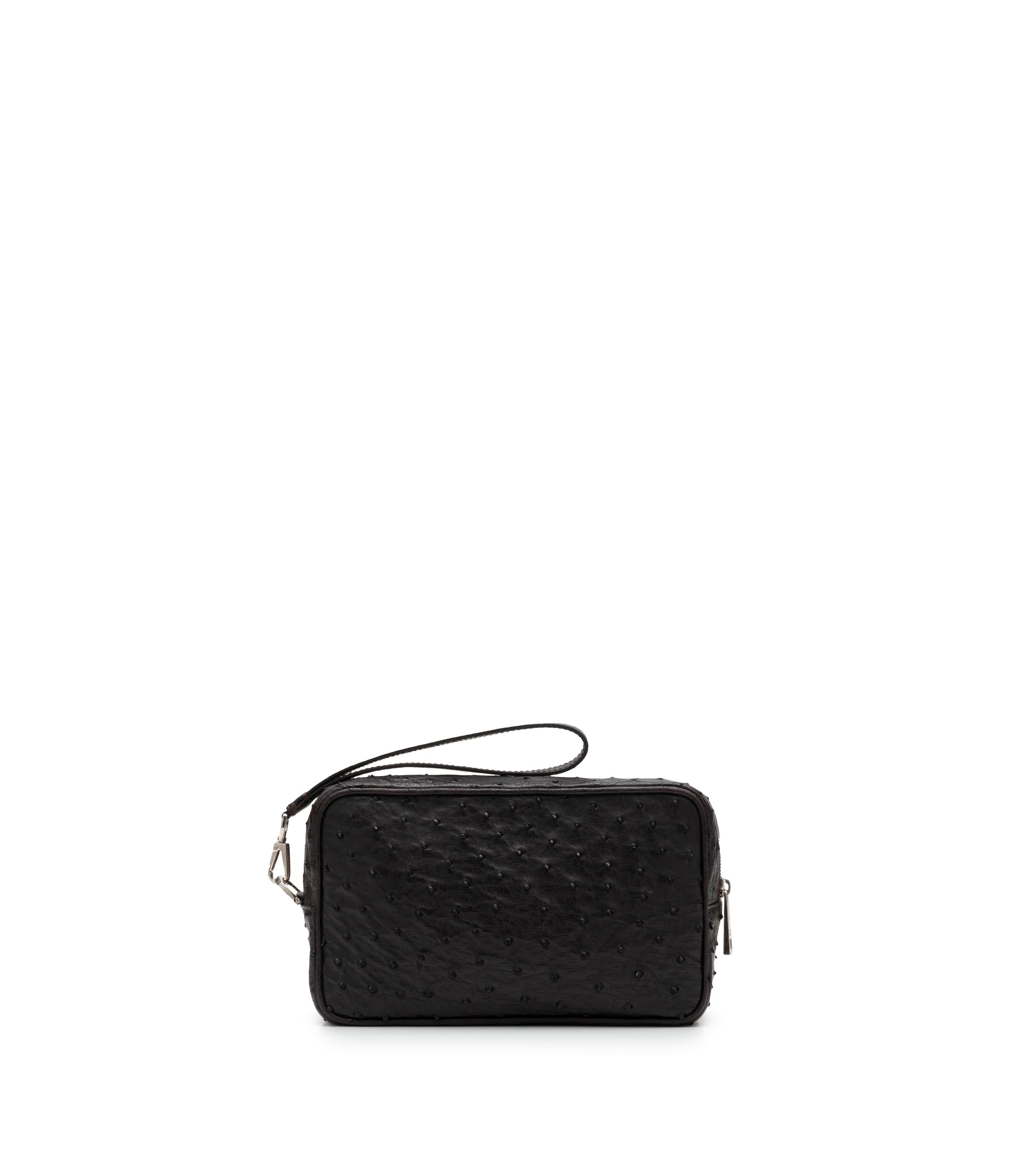 Shirò - Zareh Ostrich Pochette - Brown