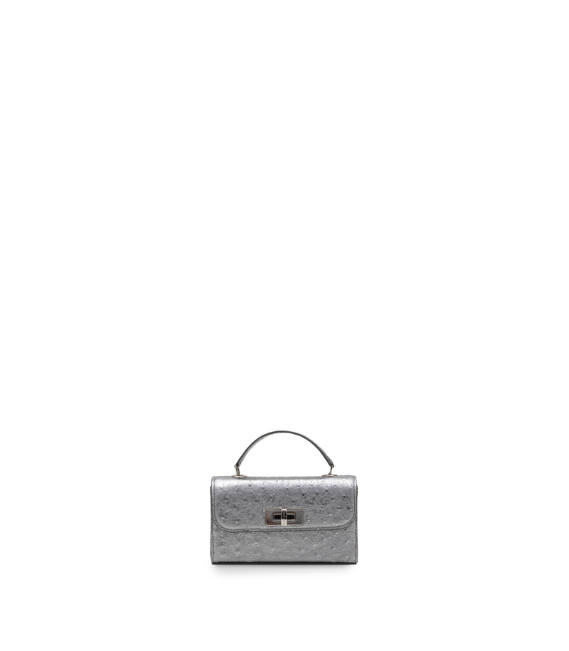 Shirò - Mini Bag - London Smoke Metallic